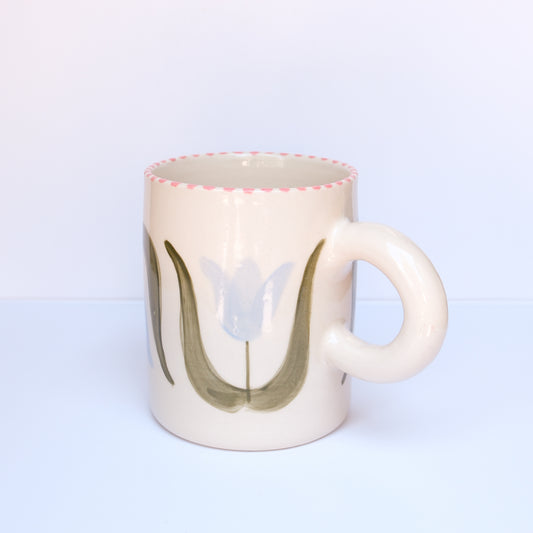 Blue Tulip Mug