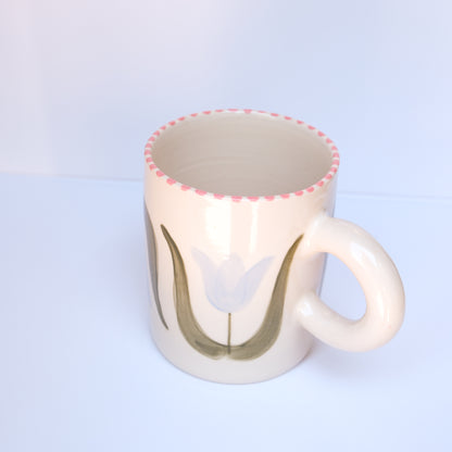 Blue Tulip Mug