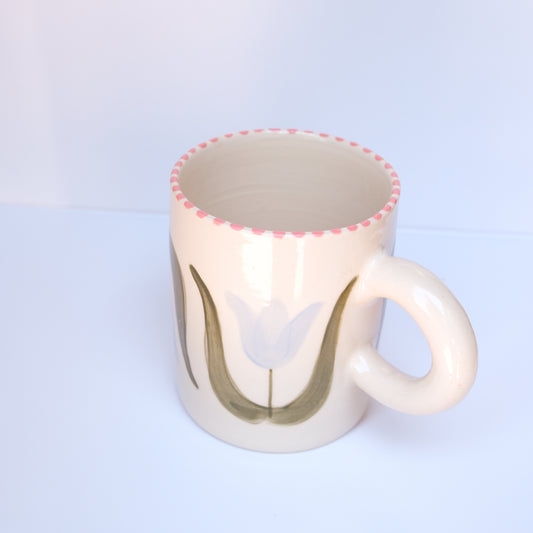 Blue Tulip Mug