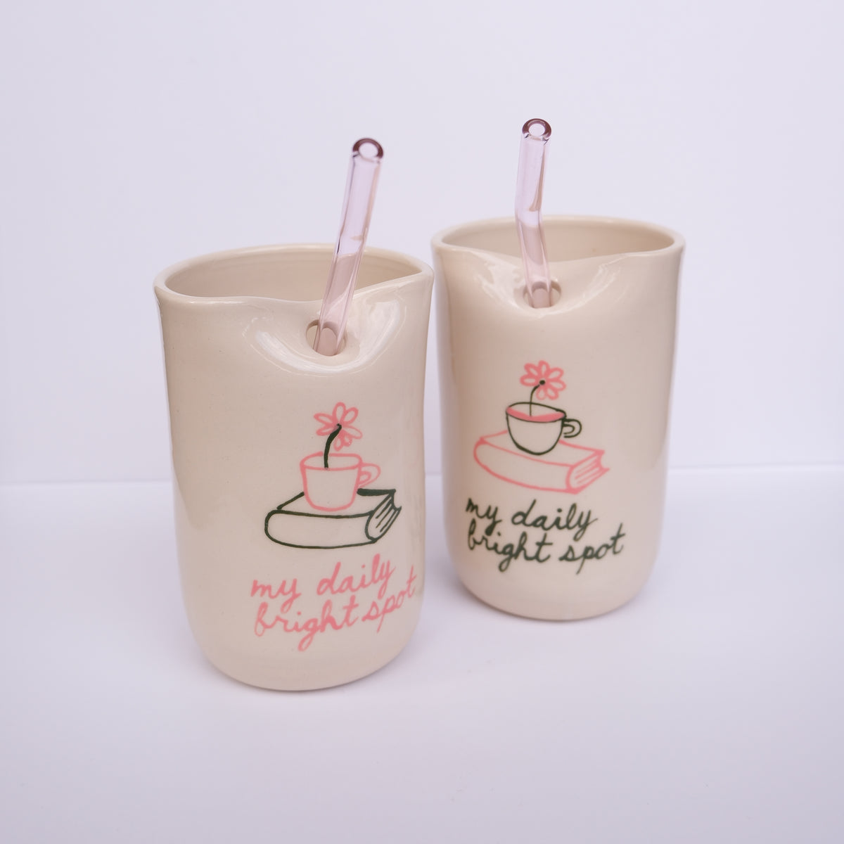Limited Edition: "My Daily Bright Spot" Straw Tumbler