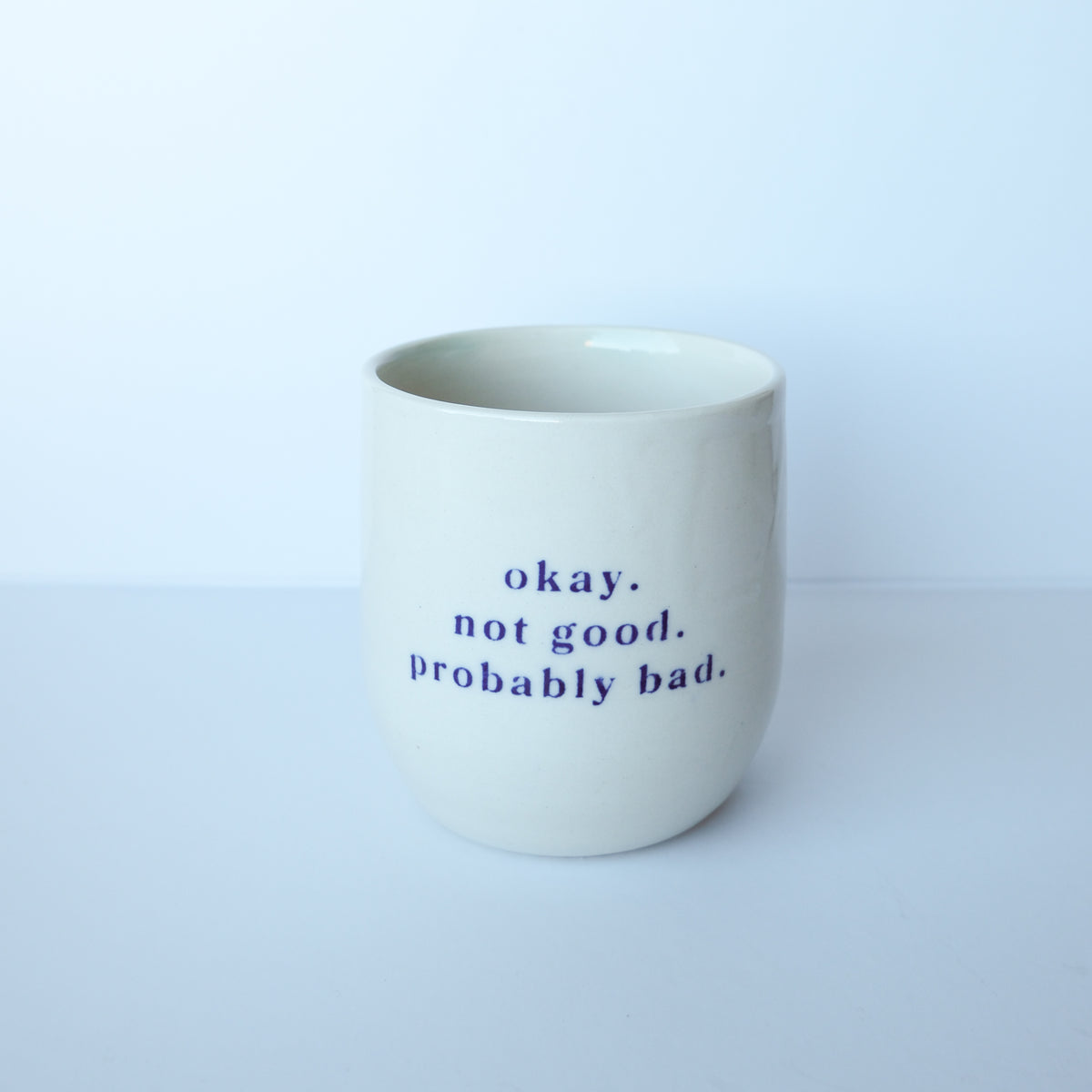 SECONDS Heated Rivalry Short Cup: Uneven Glaze