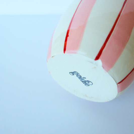 SECONDS Pink Stripe To Go Cup