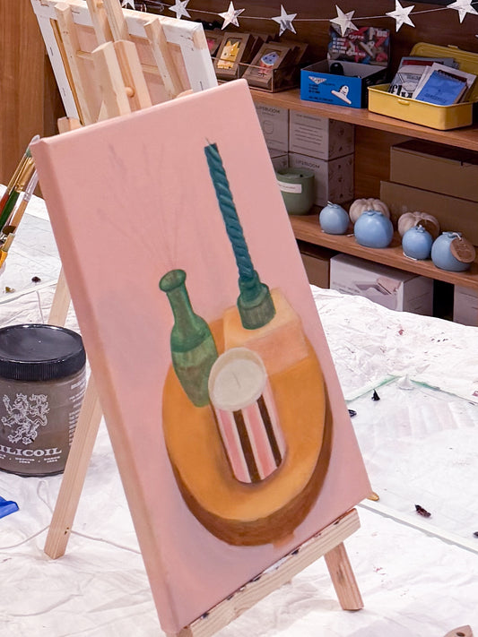 Oil Painting 101: Underpainting & Color (2-Part Workshop) with Blue House Art