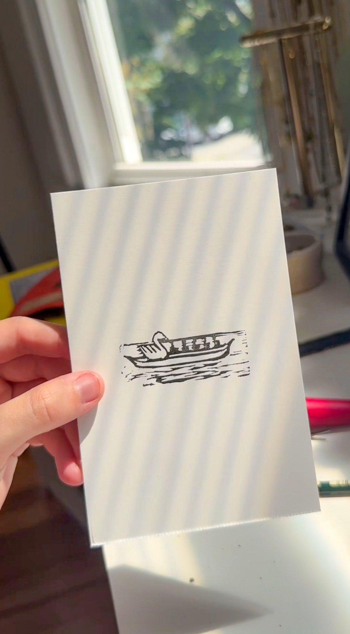 9/22 Mini Linocut Workshop with Haley Ashburn