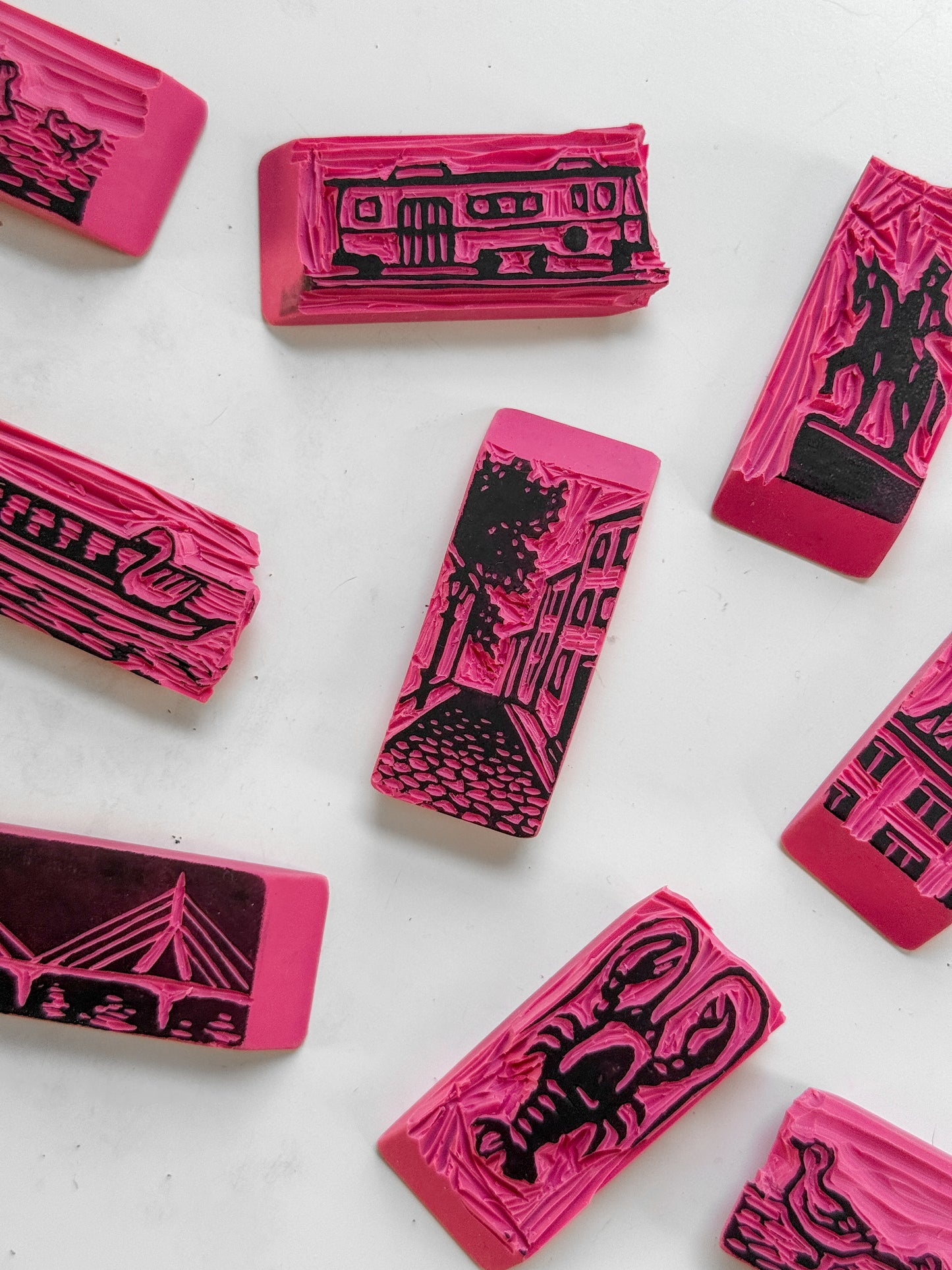 9/22 Mini Linocut Workshop with Haley Ashburn
