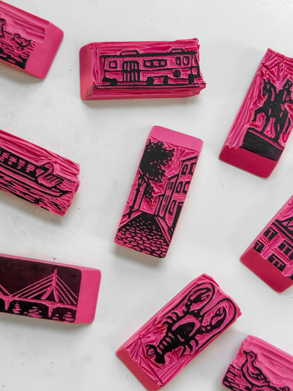 9/22 Mini Linocut Workshop with Haley Ashburn
