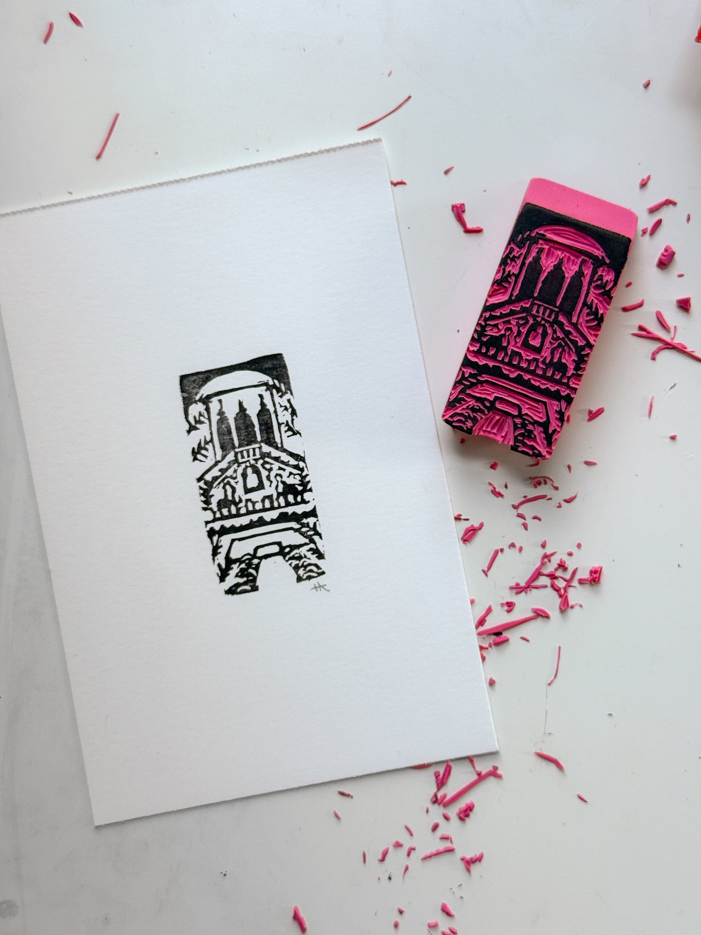 9/22 Mini Linocut Workshop with Haley Ashburn