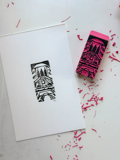 9/22 Mini Linocut Workshop with Haley Ashburn
