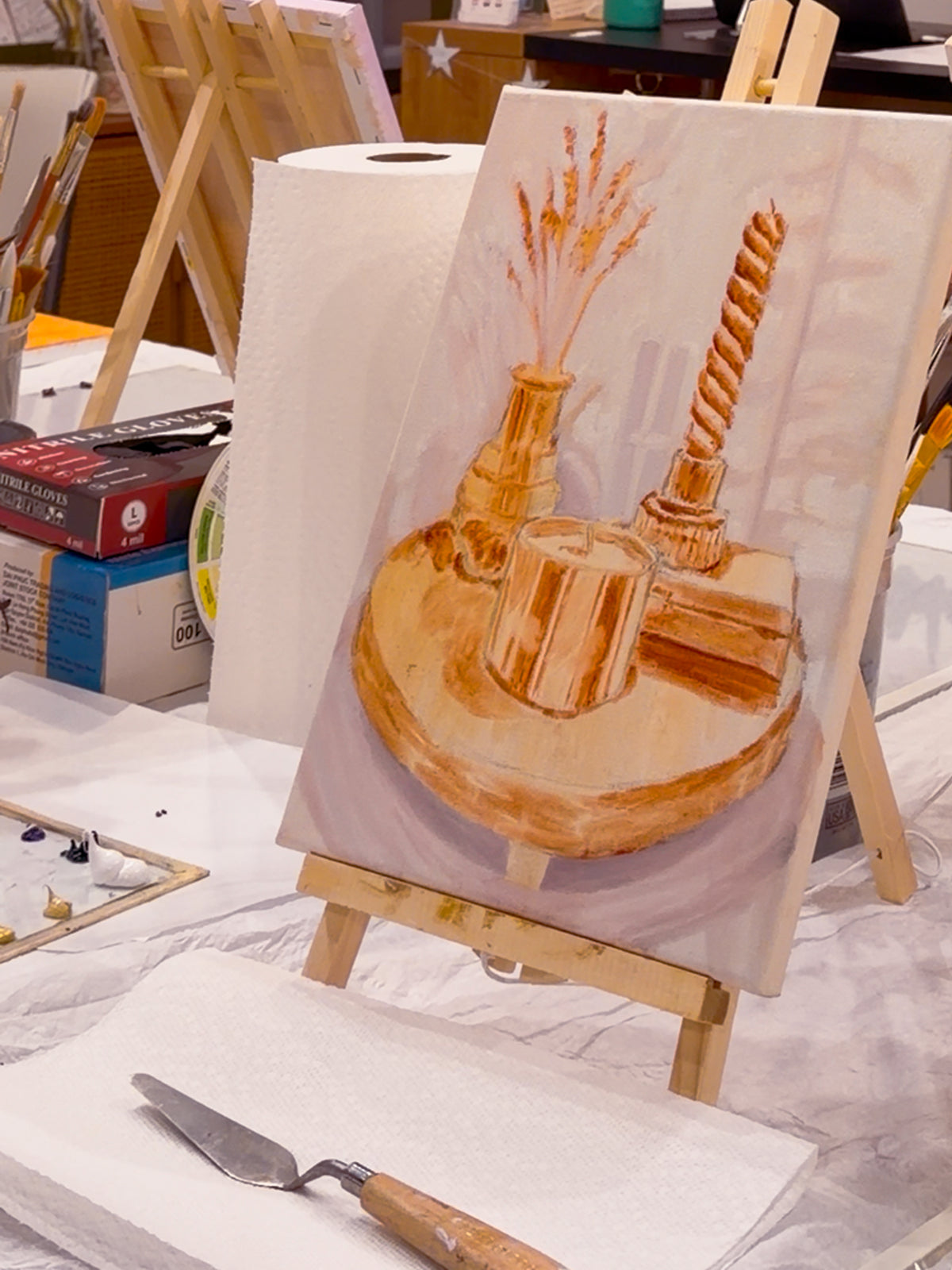 Oil Painting 101: Underpainting & Color (2-Part Workshop) with Blue House Art