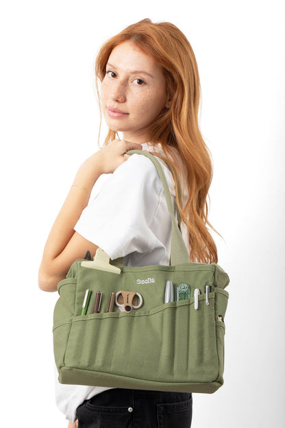 Soolla - Soolla Studio Artist Bag | Ganja Green