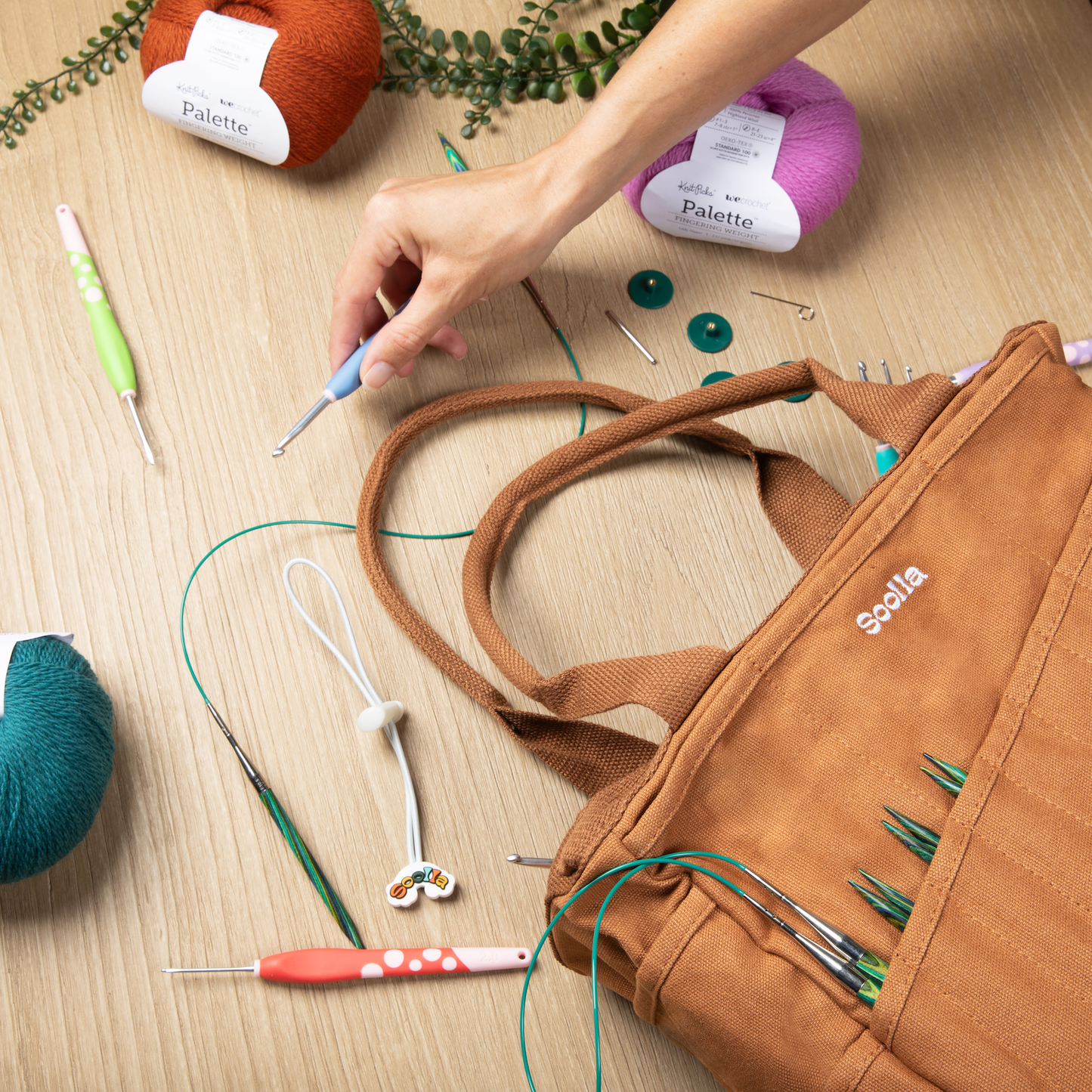 Soolla - Soolla Studio Artist Bag | Ganja Green