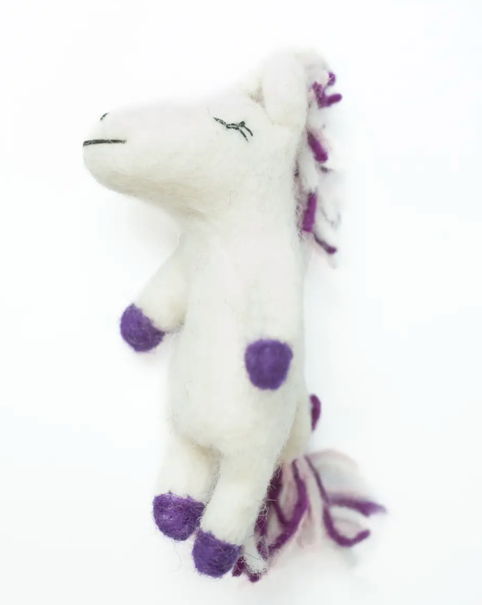 Silk Road Bazaar - Unicorn Finger Puppet