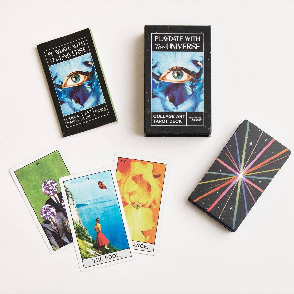Playdate with the Universe - Playdate with the Universe Collage Art Tarot Deck