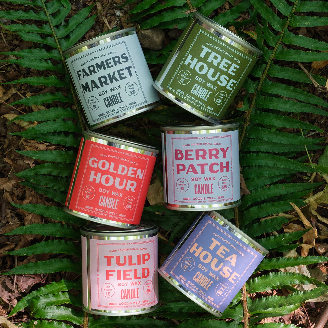 Good & Well Supply Co. - Tulip Field Soy Candle