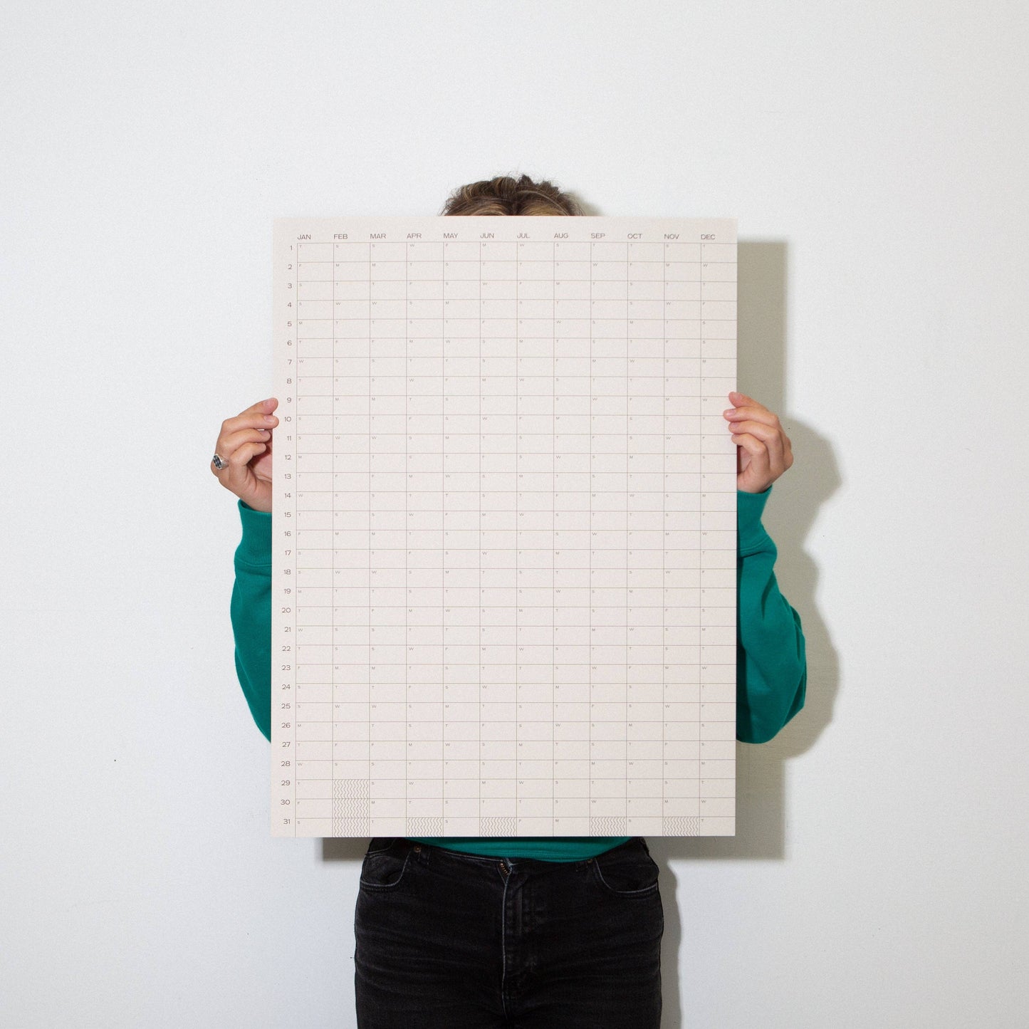 Case Study - 2026 Yearly Wall Calendar | Clay