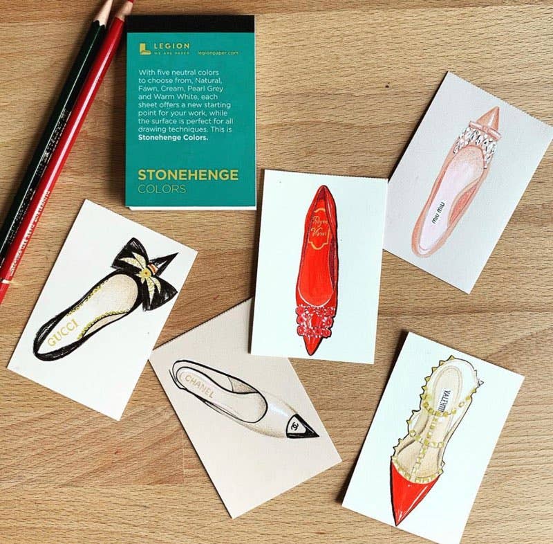 Legion Paper - Stonehenge Colors Mini Pad - Drawing & Mixed Media Paper