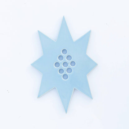 St.Bingo - Star Flower Frog  | Sky Blue