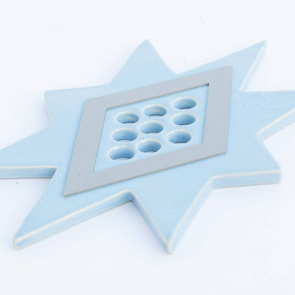 St.Bingo - Star Flower Frog  | Sky Blue