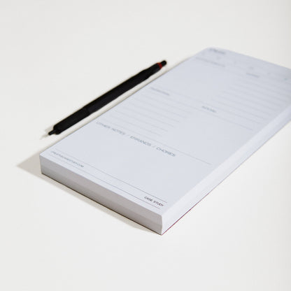 Case Study - Daily Task Notepad Planner - White/Grey