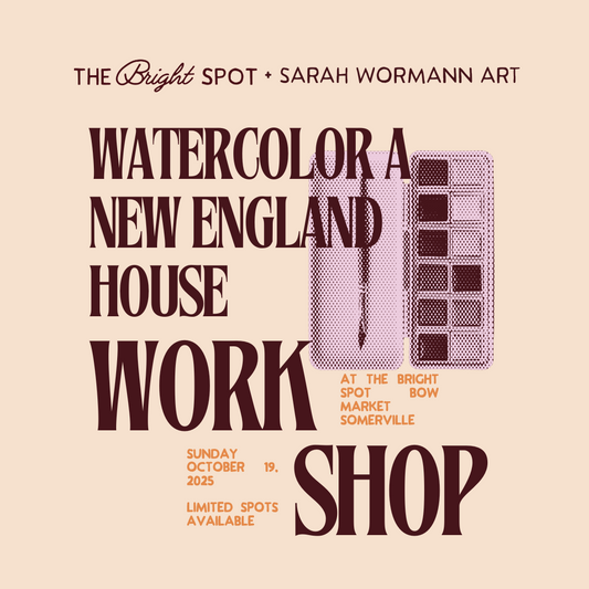 10/19 Watercolor: Paint a New England House with Sarah Wormann Art