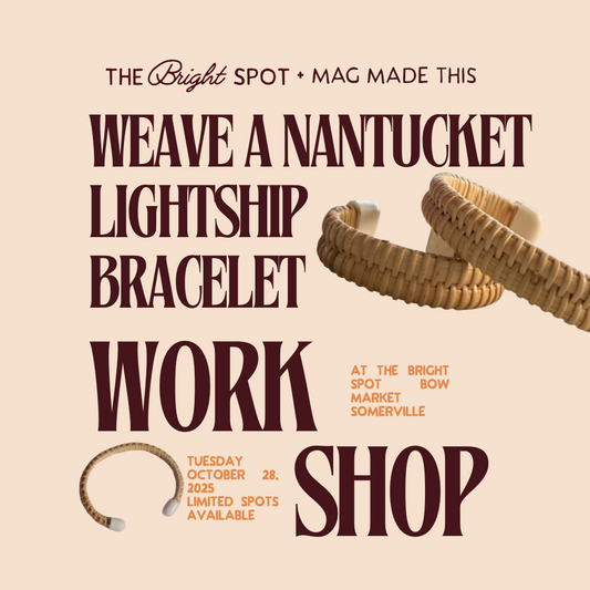 10/28 Weave Your Own Nantucket Lightship Bracelet with Mag Made This