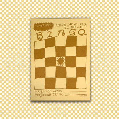 RANI BAN CO - BINGO Notepad