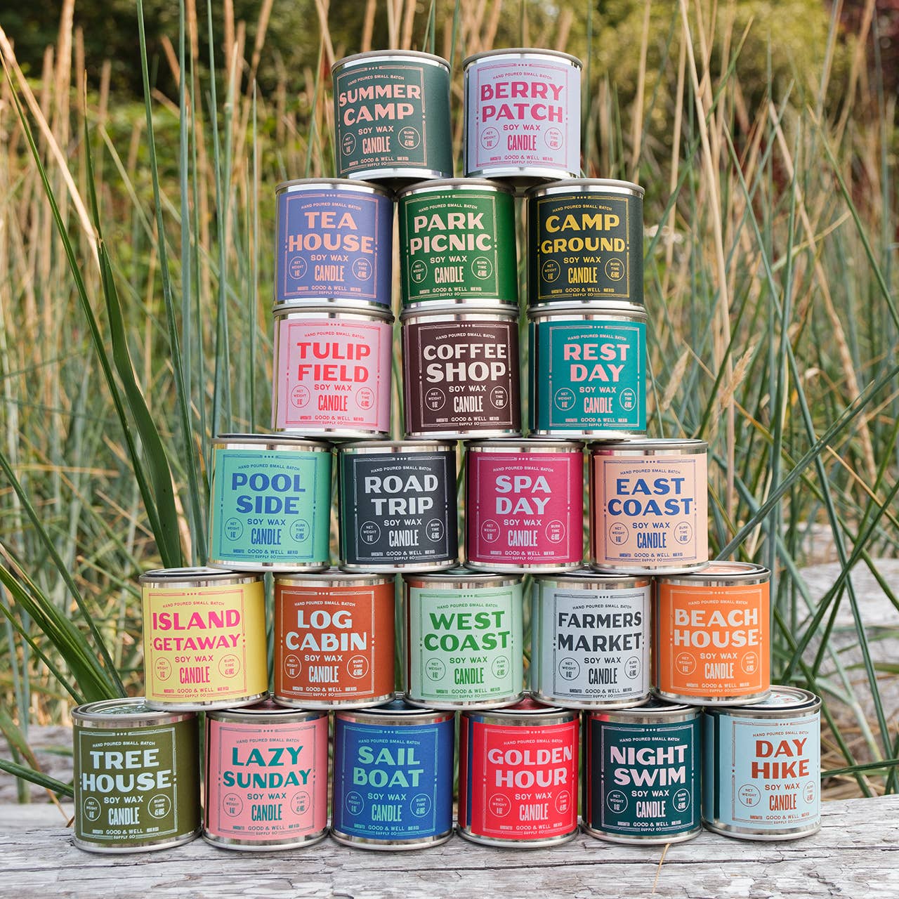 Good & Well Supply Co. - Tulip Field Soy Candle
