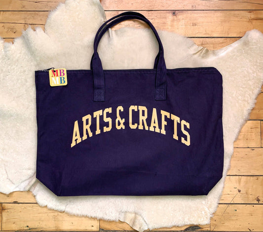 MBMB - Arts And Crafts Large Zip Tote