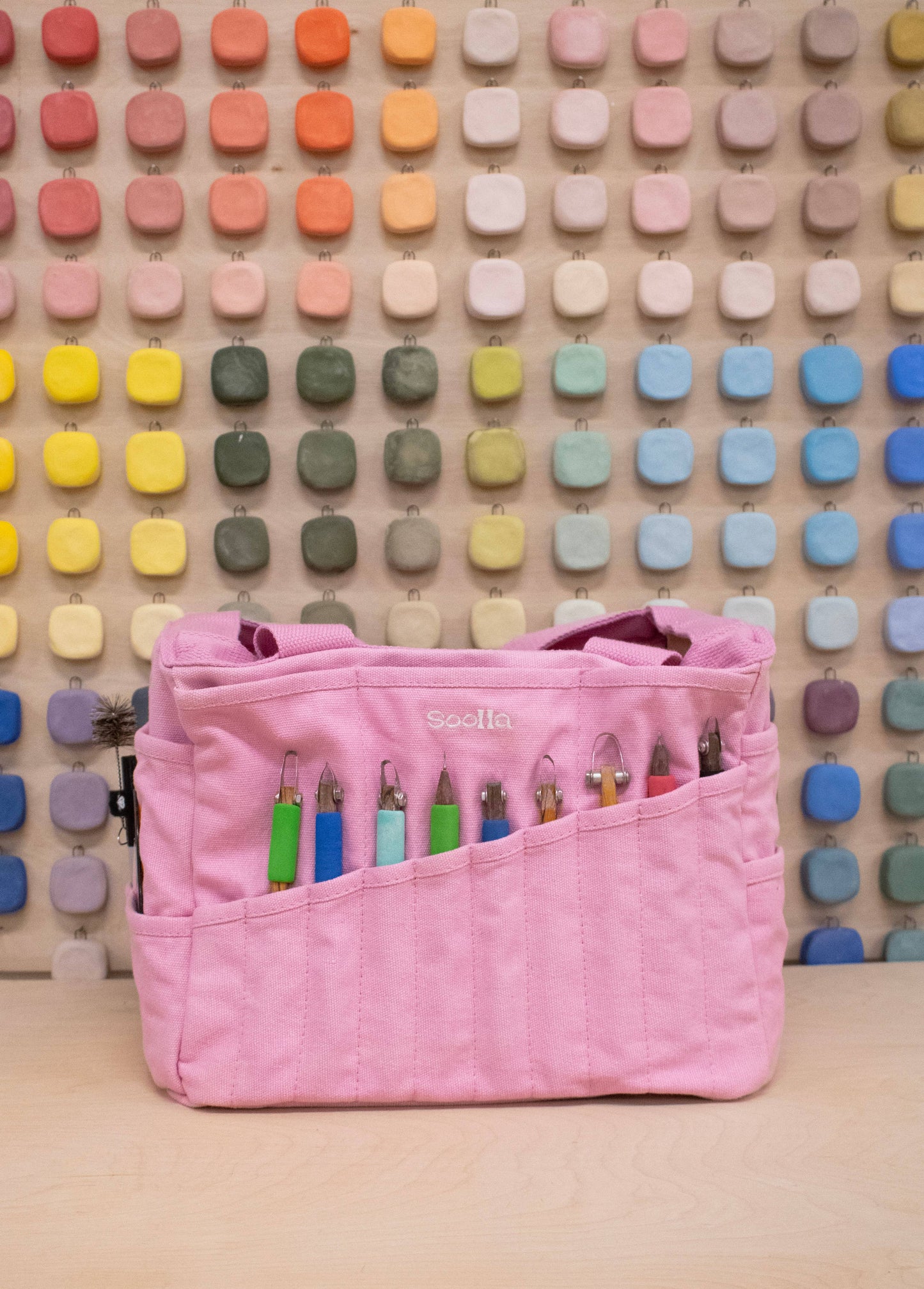 Soolla - Soolla Studio Artist Bag | Flamingo