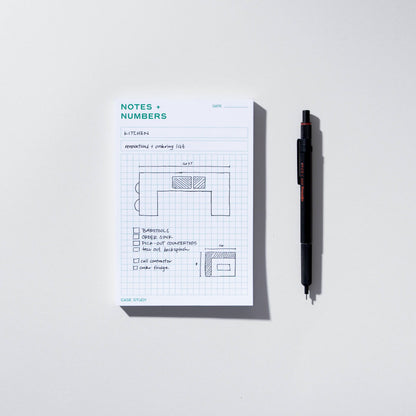Case Study - Gridded Notepad – Tear-Off Pad for Notes, Lists & Sketches