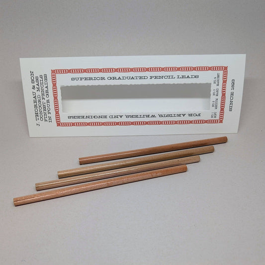Big Wheel Press - Thoreau & Son - Finest Pencil Set of 4