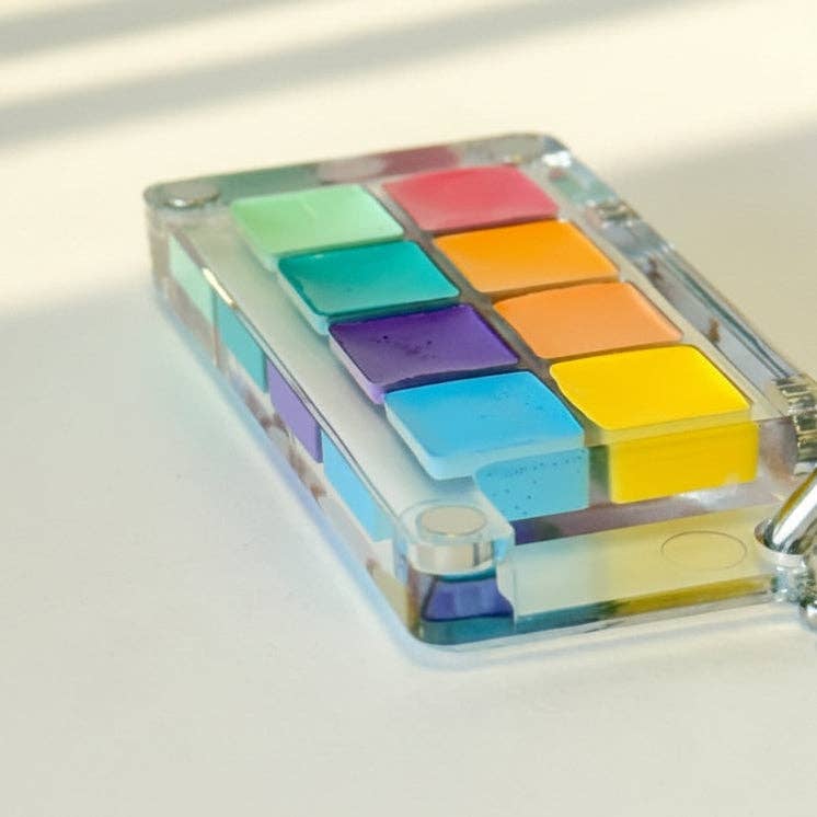Nobel Arts - Portable Mini High Pigment Watercolor Paints Keychain