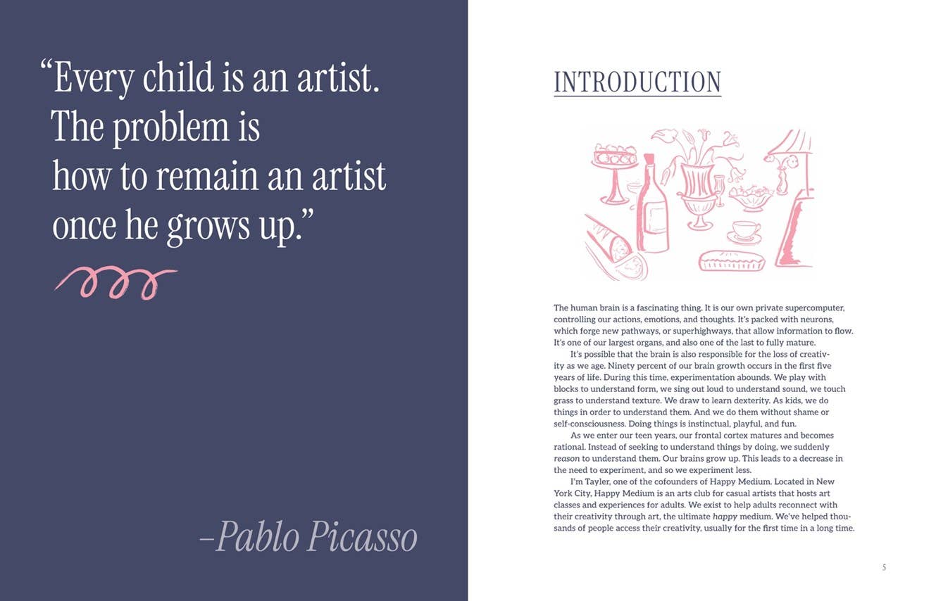 Abrams - Happy Medium: A Guided Creativity Journal