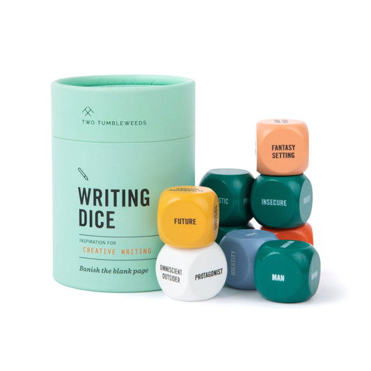 Two Tumbleweeds - Writing Dice - Inspiration for Creative Writing