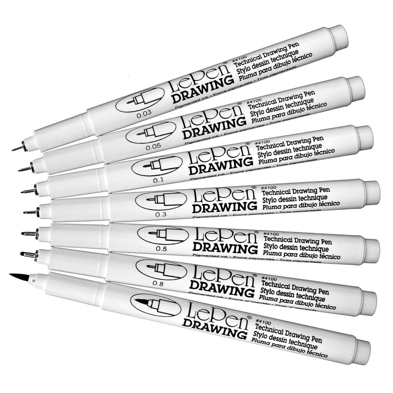 Marvy's Le Pen Technical Drawing Pen - Black