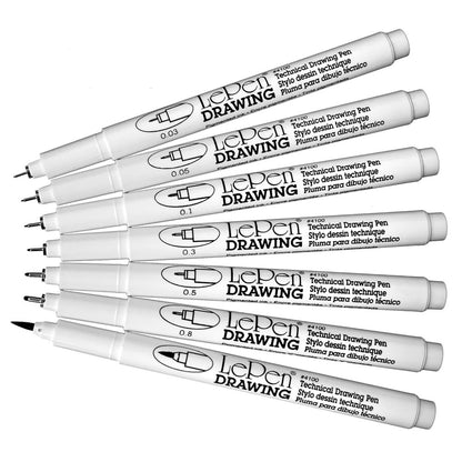 Marvy's Le Pen Technical Drawing Pen - Black