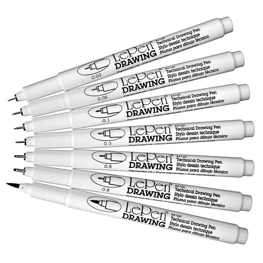 Marvy's Le Pen Technical Drawing Pen - Black